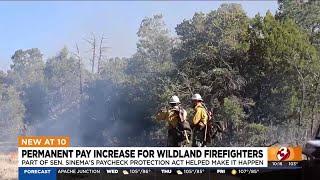 Permanent pay increase for US wildland firefighters