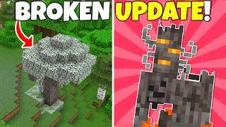 Minecraft's New "Garden Awakens" Update Is BROKEN!