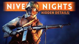 ► NIVELLE NIGHTS HIDDEN DETAILS! - Battlefield 1 (Night Map Overview)