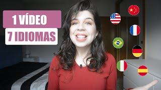 POLIGLOTA FALANDO 7 IDIOMAS