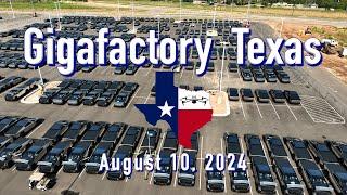 "Saturday Progress"   Tesla Gigafactory Texas  8/10/2024  9:26AM