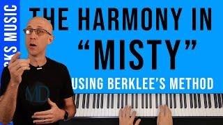 Jazz Harmony Lesson using the Berklee method | Misty Tutorial | Music Theory