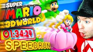 Super Mario 3D World SPEEDRUN WELTREKORD Reaktion