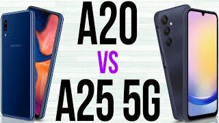 A20 vs A25 5G (Comparativo & Preços)