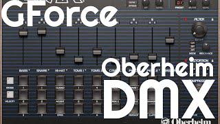 Oberheim DMX Drum Machine by GForce Software (No Talking)