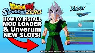 *NEW* How To Install New Slots in Dragon Ball Sparking Zero EASY w/ Mod Loader & Unverum!