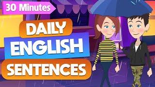 Improve SPEAKING English With Daily English Sentences | 30 Minutes English