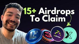 15+ Airdrops to Claim in 30 Days