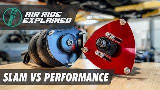 Air Lift Performance Series vs. Air Lift Slam Series