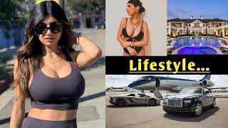 Mia Khalifa (Pornstar) Lifestyle | Mia's Income Education Affairs House Family Husband DOB Age...