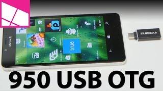 Lumia 950 with USB OTG