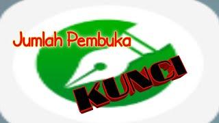 Cara Tahu Jumlah Pembuka Kunci || KBM App