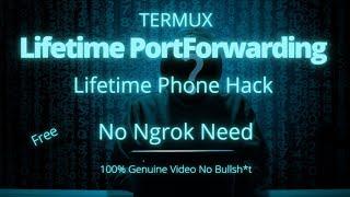 How to PortForwarding for Lifetime | Without Ngrok | Termux