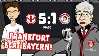 BAYERN MAMBO No 5-1 Frankfurt destroy Munich! (Parody Goals Highlights)