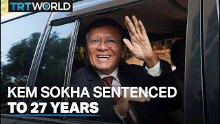 Cambodia's opposition leader Kem Sokha sentenced for 'treason'