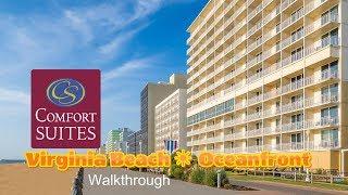 Our Double suite room tour | Comfort Suites - Virginia Beach Oceanfront