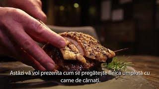 Cum se pregătește fleica umplută cu carne de cârnați?