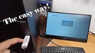How to exit the Startup Menu on a HP Workstation - The easy way!
