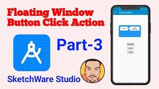 #Part-3 How To Create Rounded Floating Window In SketchWare Studio |Hindi| Androidbulb