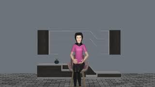 Sajida Parveen. An animation freelancer lisping of 3d character