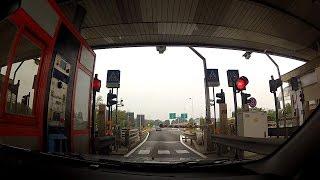 Autostrada A26 (Autostrada dei Trafori) in Piedmont (Piemonte), Italy (Italia) – onboard camera