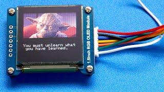 ESP32 OLED Yoda Quote Display - Learn to Code You Must