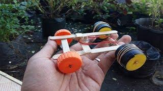 How To Make a Mini Rubber Car - (DIY TOYS)