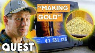 Shawn Uses Side Scanner To Dredge $287,000 Worth Of Gold | Gold Divers