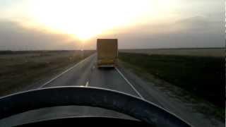 Road from Kazakhstan TIR. The way to Troitsk