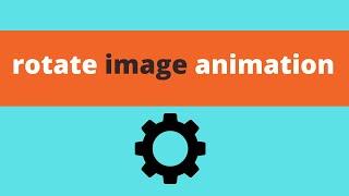 Jquery rotate image animation example