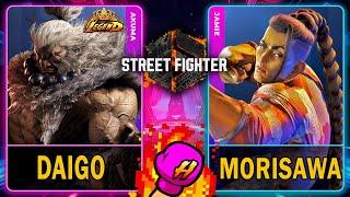 SF6 Daigo (AKUMA) VS Morisawa (JAMIE)Street Fighter 6スト64K 60ᶠᵖˢ