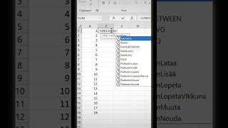 Excel Tricks : Create SI Number 1 to 20 with UNICHAR(ROW()+9311) #funny #shorts #indain #exceltips