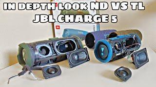 IN-DEPTH LOOK ND VS TL JBL  CHARGE 5 MODELS "QUALITY DIFFERENCE?!"