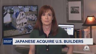 Homebuilder M&A is soaring, as Japanese buy big