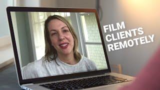 How I Film Clients Remotely w/ JKC VIDEO