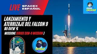 ¡Despegue Épico! Falcon 9 Lanza la Misión Sirius SXM-9 al Espacio