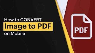 How To Convert Image into PDF on Mobile On iPhone