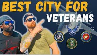 Why are veterans moving to San Antonio?