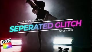 Separated glitch plugin for Final cut pro (free plugin)