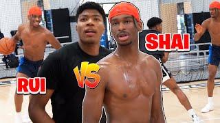 Shai Alexander vs Rui Hachimura in NBA open Run *Battle*