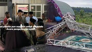 CERITA GUS IQDAM MUSIBAH Panggung Pengajian Roboh Di Blora, Sebelum Sampai Di Lokasi