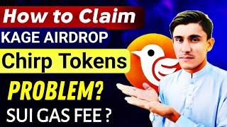 "How to Claim Chirp Tokens from Kage Airdrop | Step-by-Step Guide"