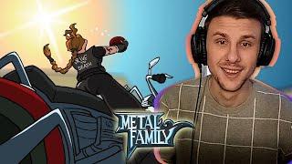 Yuwnee смотрит Metal Family (animated music video)