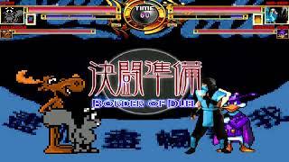 NICK54222 MUGEN: Rocky & Bullwinkle VS Sub-Zero MK1 & Darkwing Duck