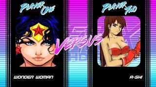 M.U.G.E.N Battles: Wonder Woman Vs A-Shi