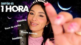  ASMR Para Quien No Puede Dormir  "TOCO TU CARITA" &  MOUTH SOUNDS I Ges ASMR