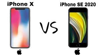 iPhone SE 2020 VS iPhone X