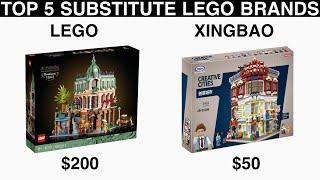Top 5 Substitute Lego Brands (FRACTION OF THE PRICE OF LEGO)