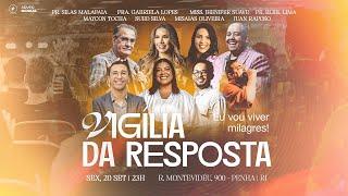 VIGÍLIA DA RESPOSTA | Eu Vou Viver Milagres | Pr. Eliel Lima | 20/09/24