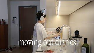 moving out diaries | life in DTLA, hotpot night, dogsitting, going to my first laker game ⋆.˚